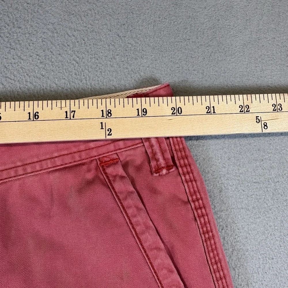 Polo Ralph Lauren Mens Shorts Size 40 Relaxed Fit Coral Red Cotton Chino Pony